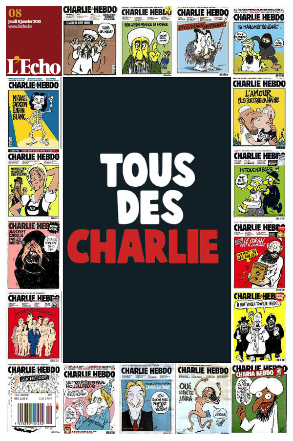 pmarsupia's tweet photo. La mejor portada de mañana: L'Echo http://t.co/CEA1CKrvf6
