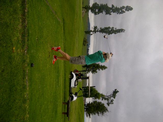 Lekkôr gholf saam met <a href="/willembrooks/">Willem Brooks</a>. Thanx tjom dit was great#myhandicapISgholf