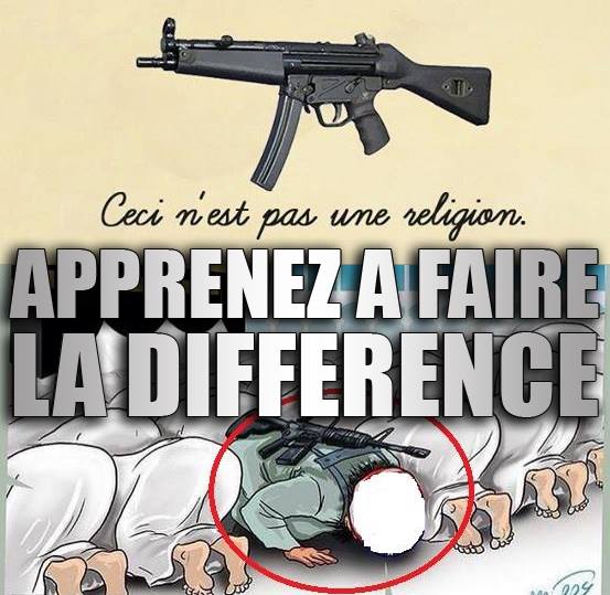 Tout ce qui touche à l'extrémisme et le terrorisme n'a rien a voir avec la réligion Musulmane #JeSuisCharlie