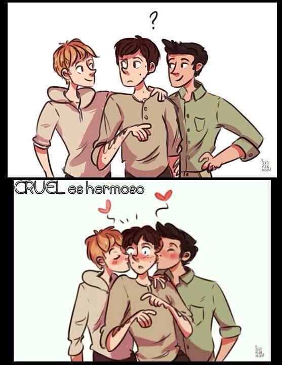 Doramariamoral1's tweet photo. Amor en el area :3 @jamesdashner 
#TheMazeRunner 
#Larcha http://t.co/sMkYcXLn2O