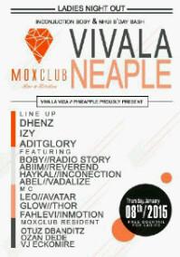 ADITGLORY_'s tweet photo. TONIGHT!! Thu, Jan-8-15'#LadiesNight #Vivalaneaple @MOXCLUB w/ @ADITGLORY_ @dhenzpineapple @IZY_rm @LeoPebe http://t.co/brL3aCqLg7