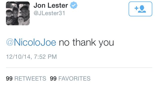 A big Happy birthday to Jon Lester 