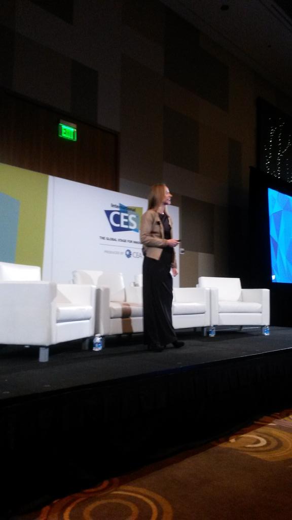 fishermp's tweet image. .@JenP and @legendary rocking it at #CES2015 #datatainment cc @fredgraver