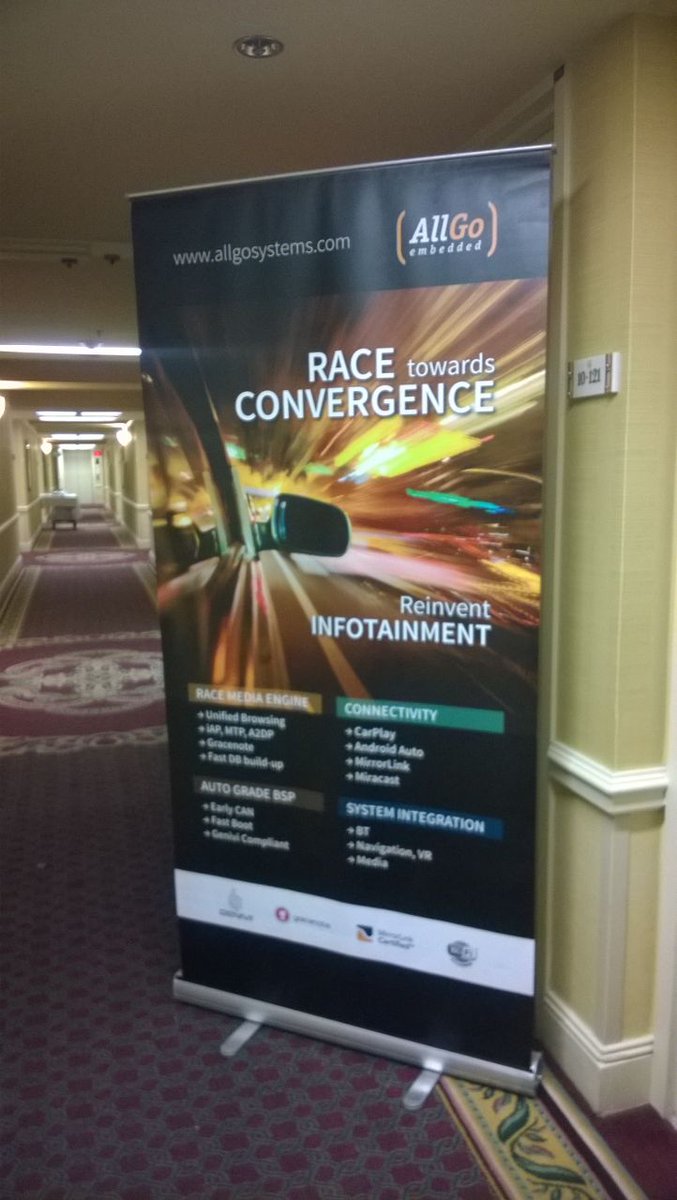 .#AllGoSystems at #CES2015 #AllGo #CES #embedded #Autoinfotainment #automotive #Connectivity bit.ly/14c4AkY