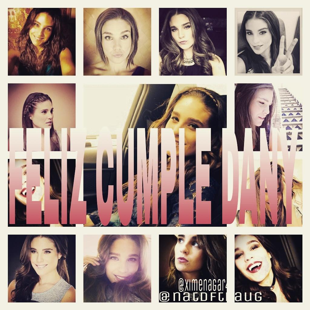 pauxnatxnatasha's tweet photo. @danycorderoo Feliz cumple Dany te quiero mucho eres alguien super especial pásala bien #Danynatica #CumpleañosFeliz http://t.co/uFVRLJc3q0