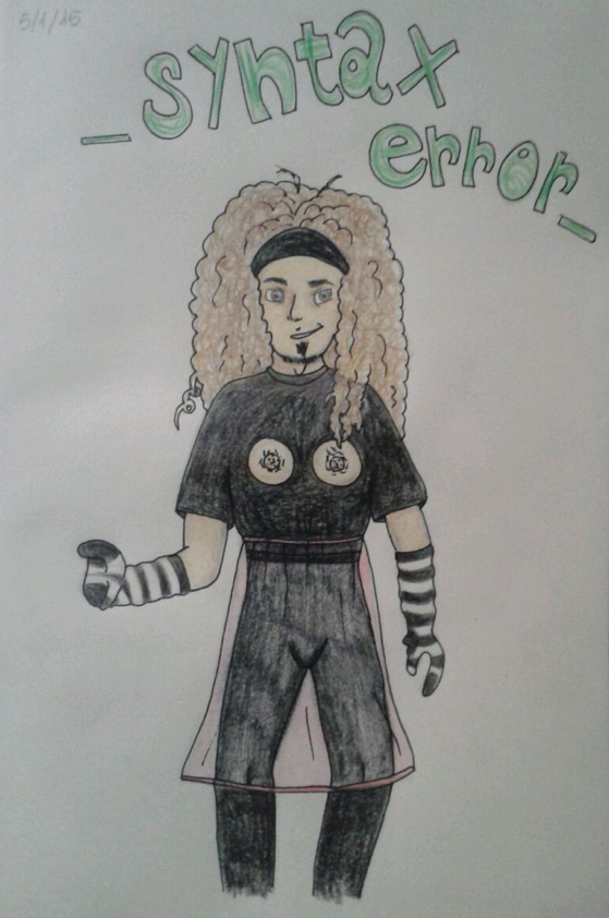 LaurademiLaura's tweet image. Y ÉSTE ES MI DIBUJO DEL GRAN @MisterJagger_ ES EL AMO #mrjagger #sintaxerror #drawing #draw #Darwin