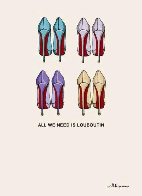 Happy Birthday to the man whose heels I\ll one day own Mr. Christian Louboutin 