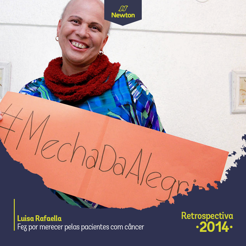 newtonpaiva's tweet photo. #retro2014 Nossa aluna, Luisa Rafaella, mobilizou o país a doar cabelo a pacientes com câncer com o #mechadaalegria! http://t.co/tyVq3gH0or