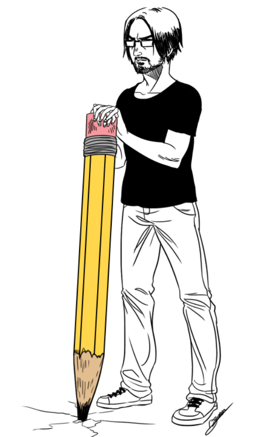 DzoHo's tweet image. Never EVER stop drawing. Stay creative.
N'arretez jamais de dessiner. Restez creatifs.
#CharlieHebdo