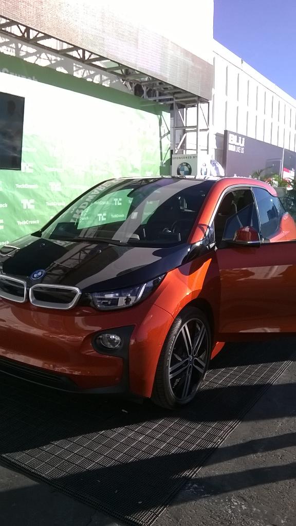 #bmwces2015 juhuu so an amazing experience to drive the powerful i3 :)