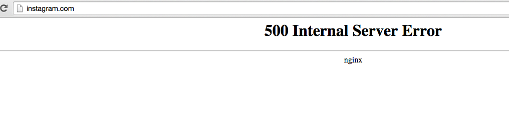 webfail's tweet photo. #instagram #down http://t.co/hpcKoqQPGI