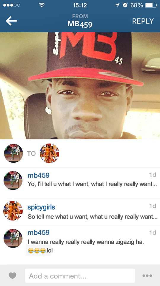Mario Balotelli tweet media