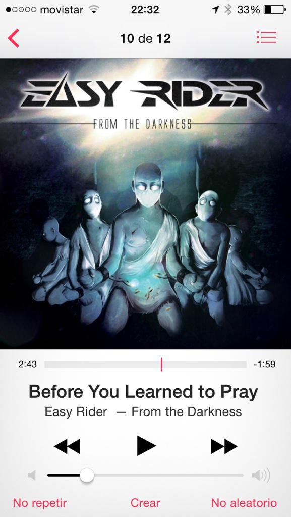 Dandole caña al ultimo trabajo de los madrileños <a href="/easyridermetal/">Easy Rider</a> haciendo #running