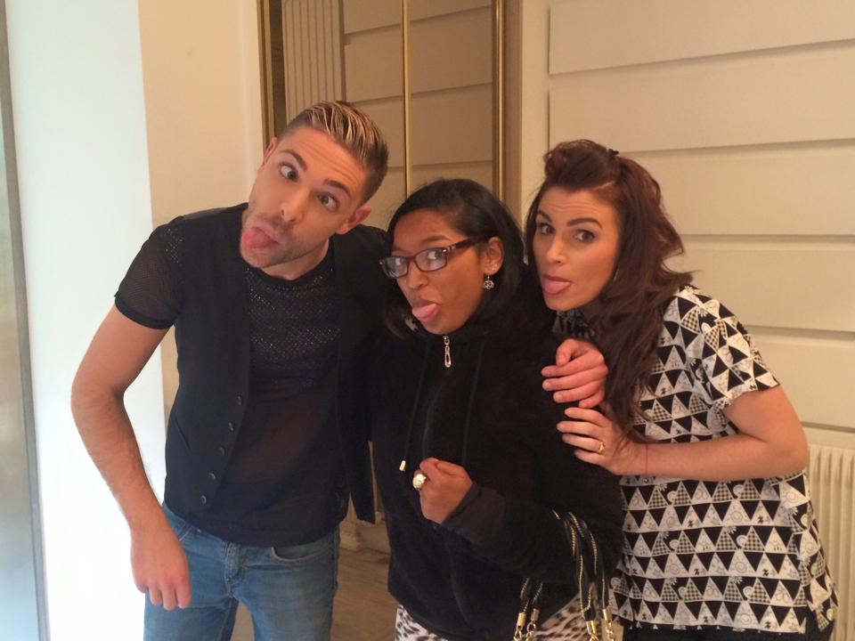 TEAMSAMZIRAHOFF's tweet photo. Olala ...trop mimi le concours de grimaces avec vos fans  @Trinaofficiel @SamZirah @laetitialabache http://t.co/fKMXKRWVmV