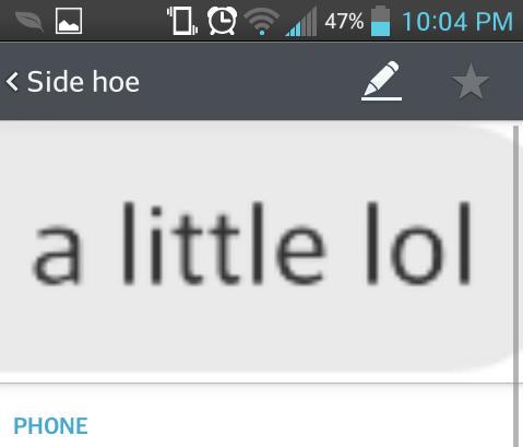 Jazii730's tweet photo. Bruh got a new name today! #barely #sidehoes #alittebit http://t.co/HWPeMAgXkH
