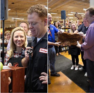luckysmarket's tweet photo. What a great day! Thanks for the warm welcome, Gainesville! http://t.co/9kvktRDXqa