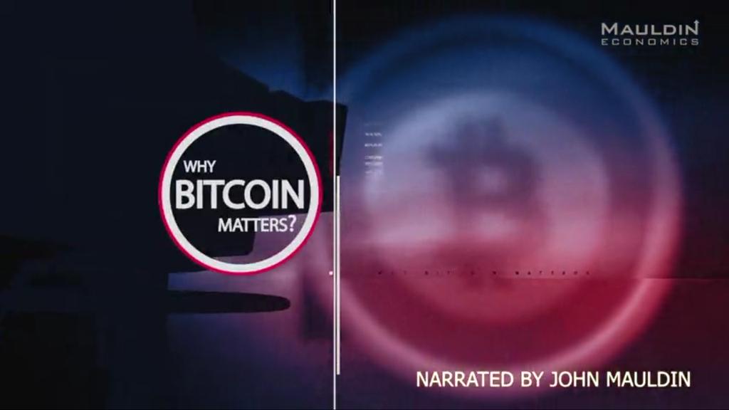 JohnFMauldin's tweet photo. In case you missed it, check my latest documentary: "Why #Bitcoin Matters" http://t.co/Mb120Ju9TS http://t.co/WisZKjGEMc