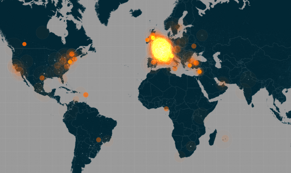 XData's tweet photo. #JeSuisCharlie spreads around the world on Twitter today
http://t.co/hGo13vDBJb http://t.co/urAlE3GhJr