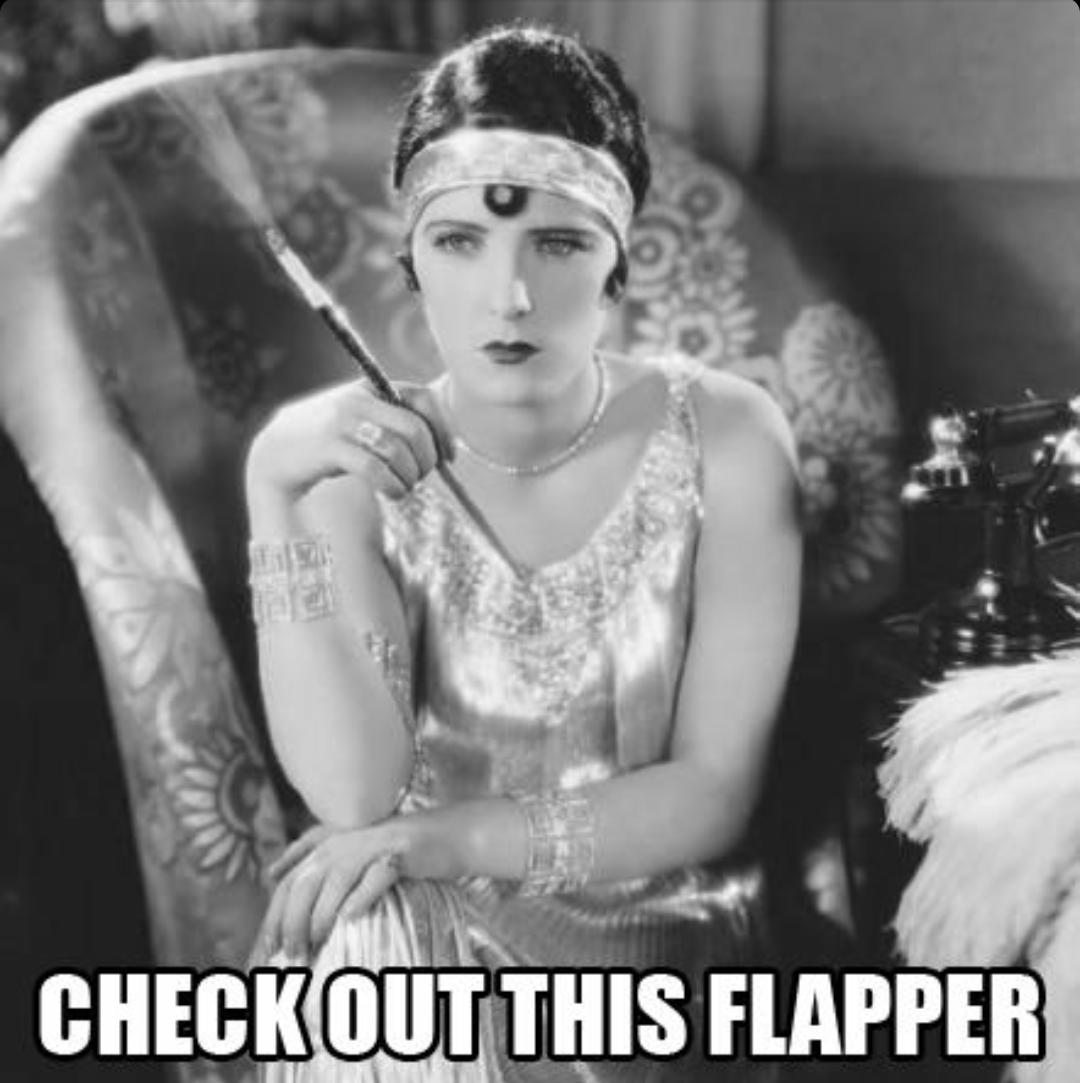 ClimberGirlProb's tweet photo. Check out this flapper.  #climbinghumor #climbergirl http://t.co/pwl8bYon69
