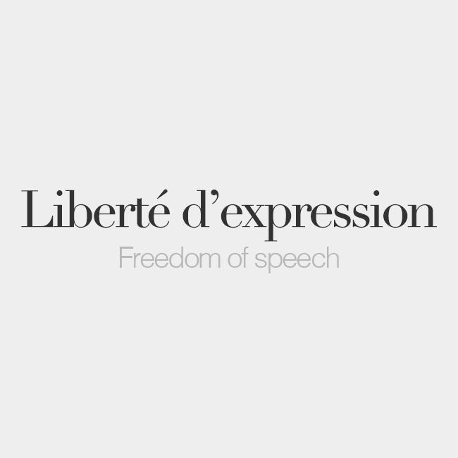 JuanVertizxx's tweet photo. Liberté d'expression (feminine words) | Freedom of speech | /li.bɛʁ.te d‿ɛk.spʁɛ.sjɔ̃/ #jesuischarlie http://t.co/Oc2zHmuZ3r