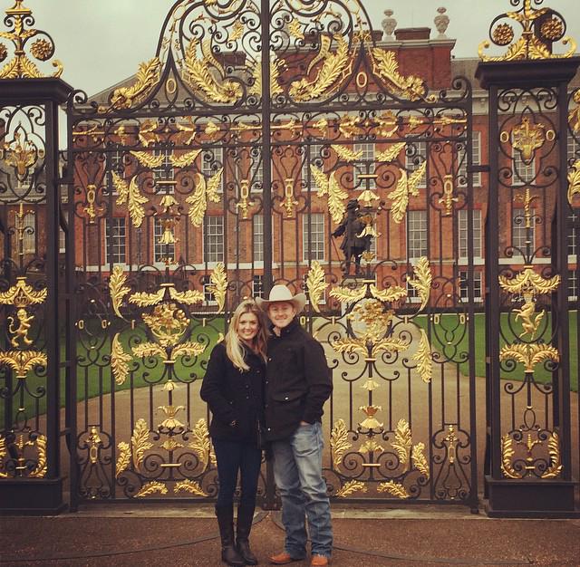 Enjoying another day in London! Today we visited Kensington Palace- home of the Queens!!
<a href="/CordMcCoy/">Cord</a> isn't a queen...