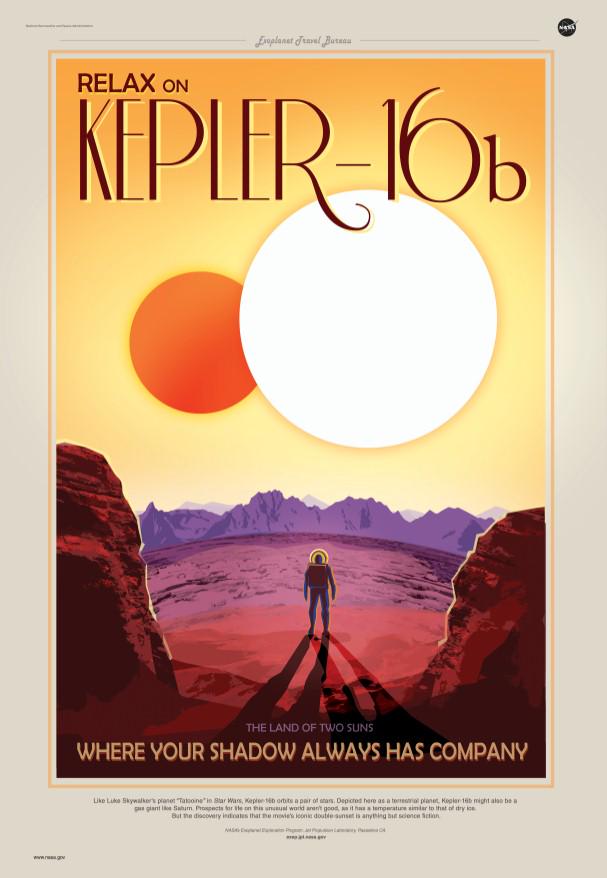 Check out these concept-art posters on what it could be like to visit some exoplanets! go.nasa.gov/1BAKLAy #aas225