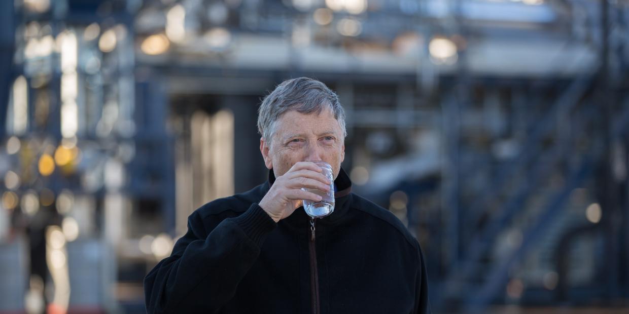 Bill Gates on X Cheers to this engineering miracle. A machine that turns poop into tasty drinking water http t vWJpdW00C5 http t 4ZjaftnuFl X