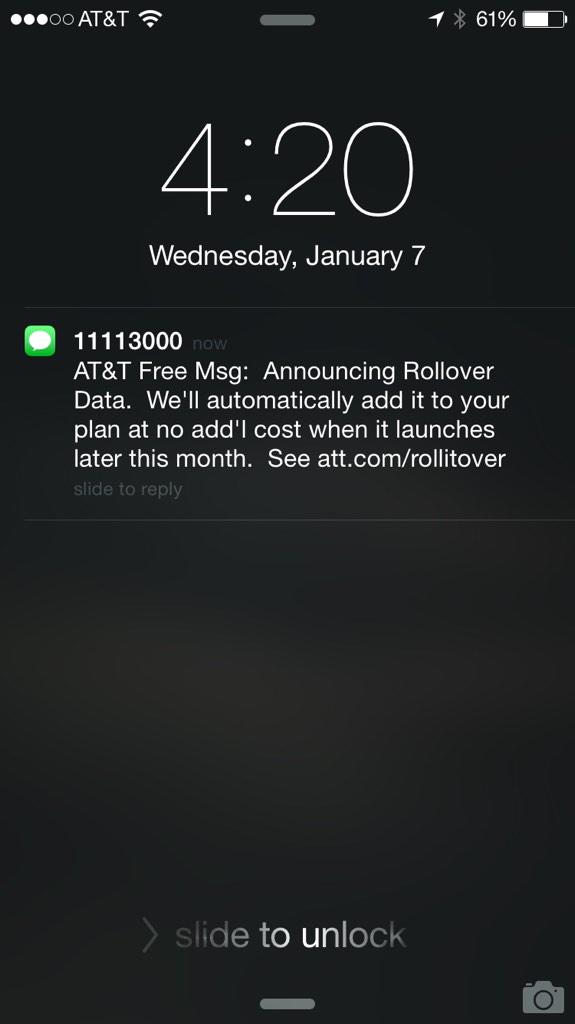 SeattleGlen's tweet image. Whaaaaat? Awesome @ATT #RolloverData