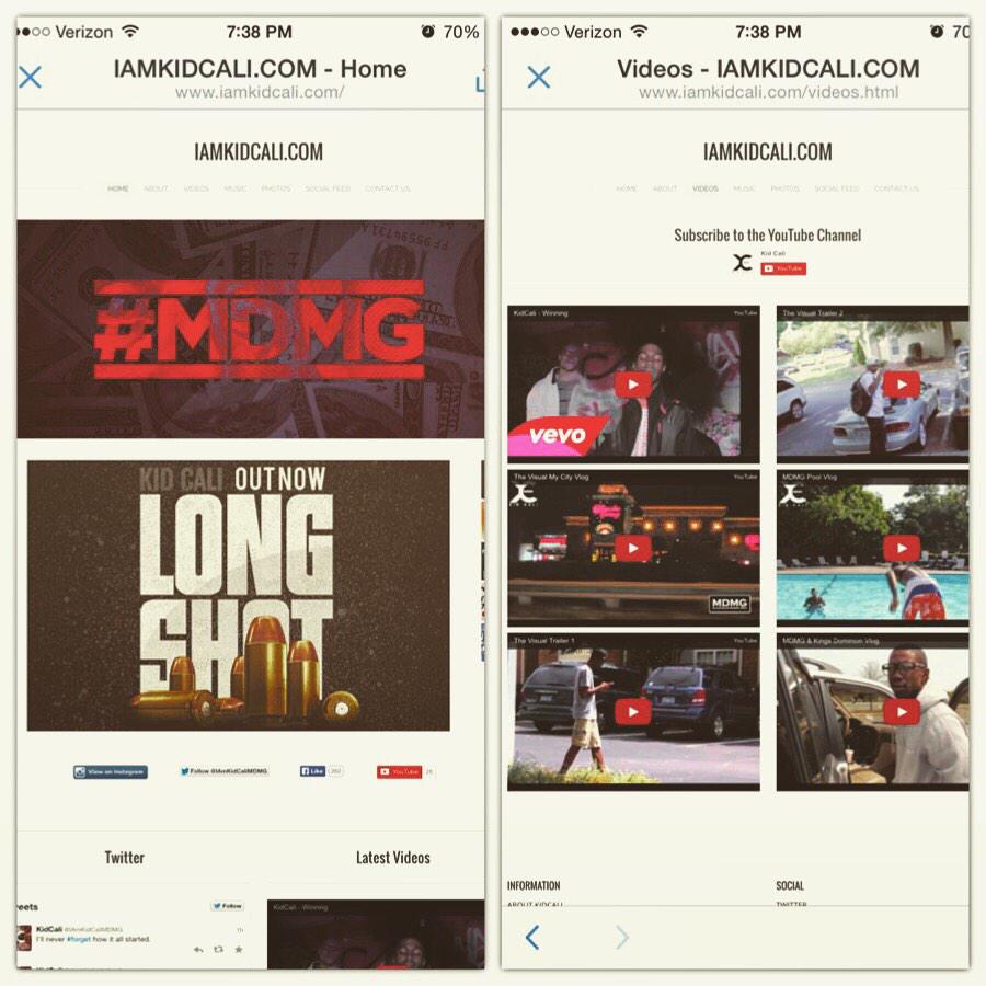 KidCaliMDMG's tweet image. #LongShot | #WinningVideo both on IAmKidCali.com #ImAlwaysWorking