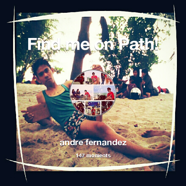 FernandezLius's tweet photo. I've shared 147 memories with my friends on #Path - see them now at http://t.co/egulsPkLOB! #thepersonalnetwork http://t.co/TxyRZKNhff