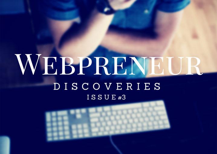 GrowthPress's tweet image. Webpreneur Discoveries – Issue #3 buff.ly/1w1pREm #SEO #EmailMarketing #Advertising #WebDesign #GrowthHacking