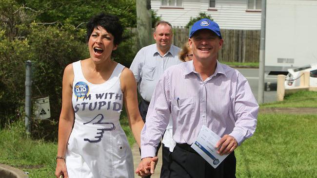 HeyASIO's tweet photo. #Stupidify “@sacarlin48: Looks like those #imwithstupid t-shirts are everywhere. Thanks to @ozbryster http://t.co/xsw2WNhE93”