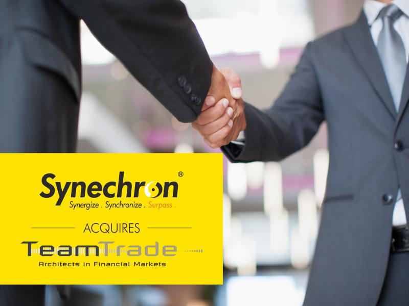 Synechron's tweet image. #Synechron has acquired Team Trade. Know more synechron.com/news-update/sy…
