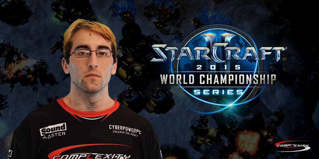 Complexity's tweet photo. He's done it. @coL_qxc qualifies for the 2015 @StarCraft #WCSAM Season 1 Challenger League after defeating puCK 2-1. http://t.co/yB0z0NQlGN