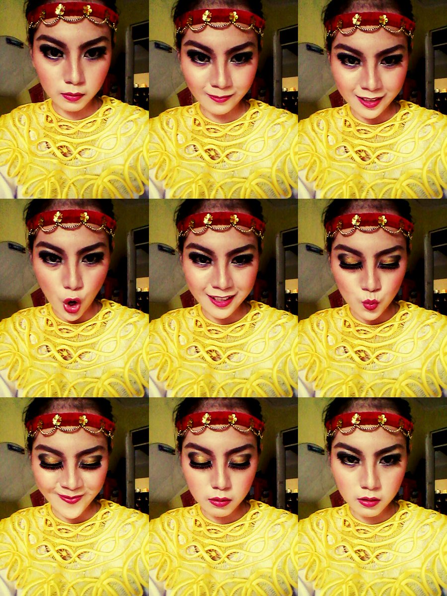 Uas tari lampung1 today:-)