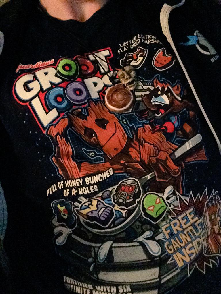 PeaceFog's tweet image. #EpicShirt #GrootLoops @Blue_slider