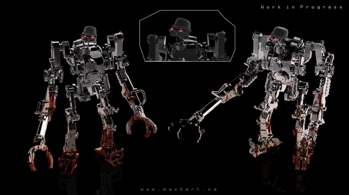 Mack_Art's tweet image. Experimenting with different textures. And having some fun.

@KeyShot3D  #Robot #conceptart #textureplay