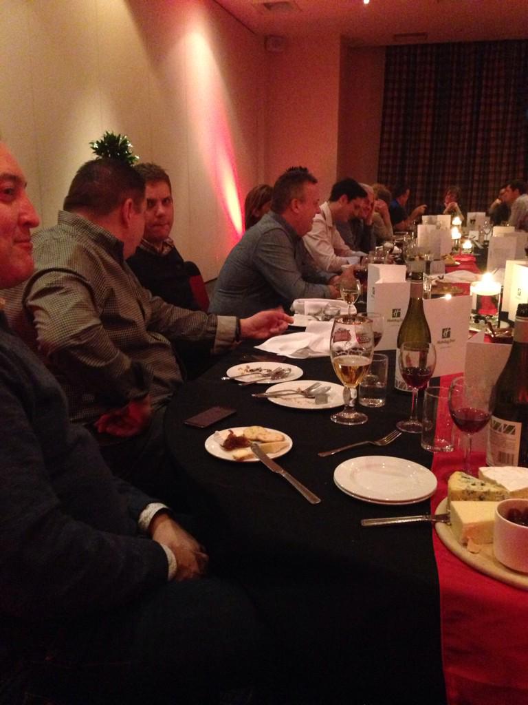CraigHooley's tweet image. The Best team enjoying great food and company @HICoventryM6J2  #2015 #yearofopportunities