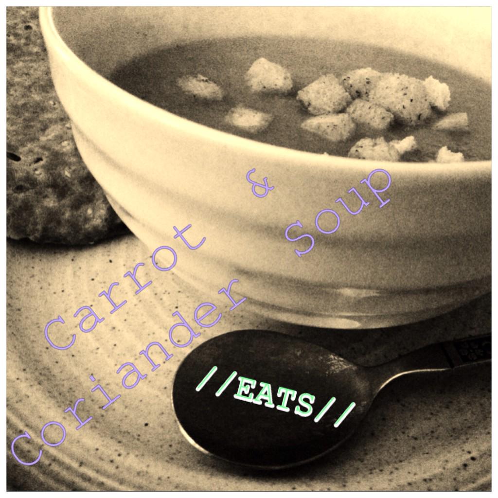 NEW POST: Carrot &amp; Coriander Soup kimamely.blogspot.co.uk/2015/01/carrot… @FemaleBloggerRT #leicestershirehour