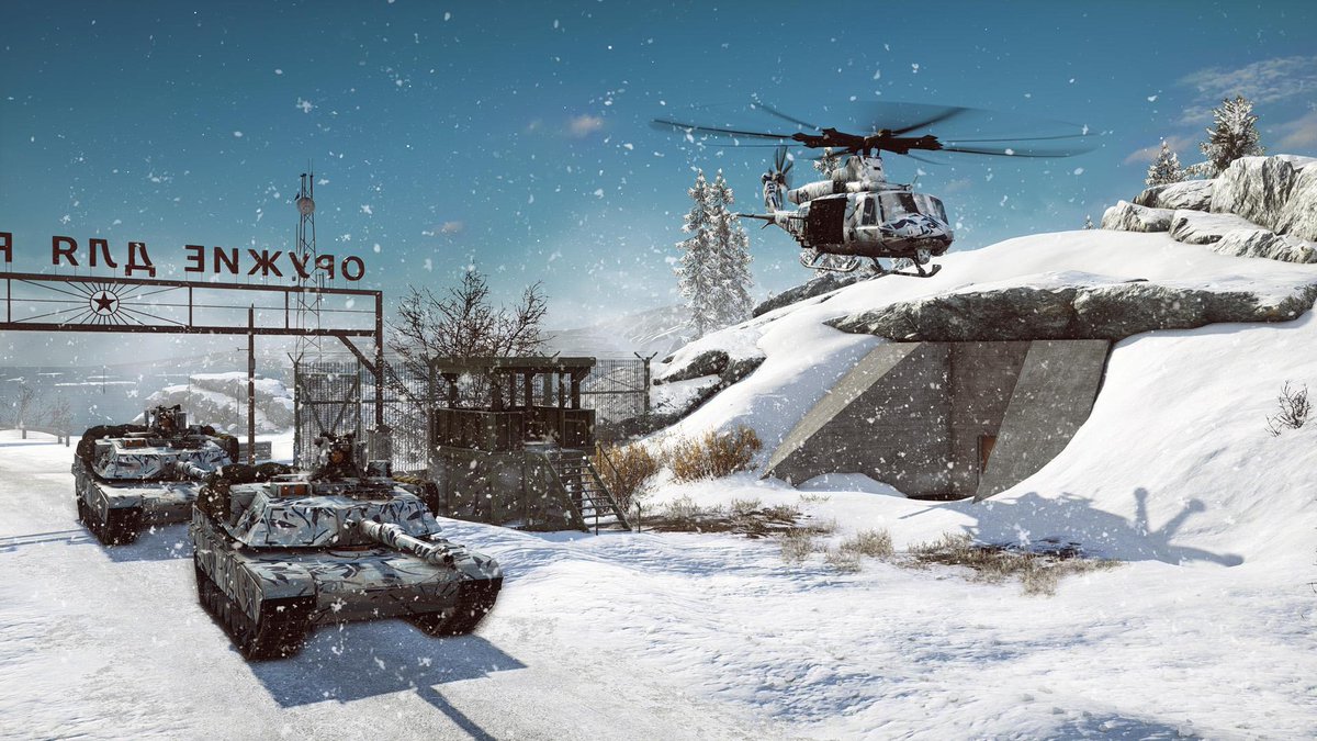 Battlefield's tweet photo. You've got your orders, now #PTFO. Move out to Alpha via: RT for Heli, FAV for Tank. #BF4 http://t.co/kvFfNXkzfM