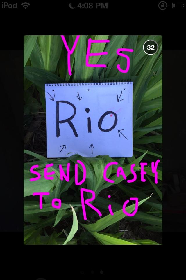 RealAmazingLove's tweet image. #caseyssupertrip go to rio! 😄 @CaseyNeistat