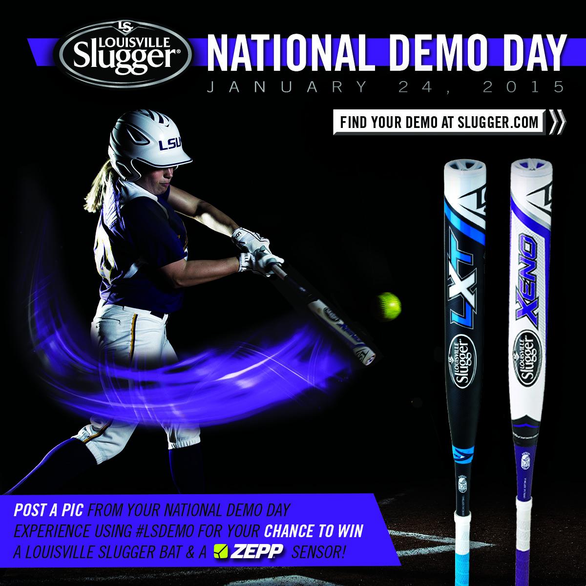 sluggerFP's tweet photo. Want to win a bat? Stop by your #LSDemo Center on 1/24, post a pic, use #LSDemo and tag us for your chance to win! http://t.co/FozVUnS3b0