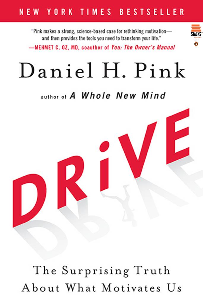 PenguinStacks's tweet photo. This #TBT we’re featuring DRIVE by @DanielPink (2009). Read more about this bestselling book: http://t.co/6lrhyLVnEi http://t.co/q6gObSwRMW