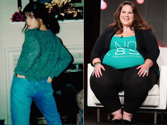 “In high school, @WhitneyWay weighed 114 lbs. 
