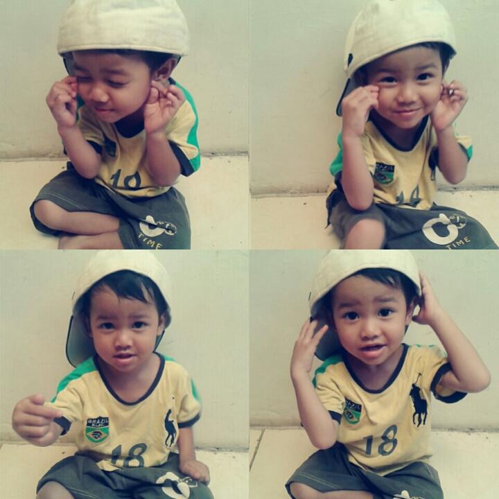 Happy birthday galih sayang .semoga yg 3th galih jagan bandel :* love you