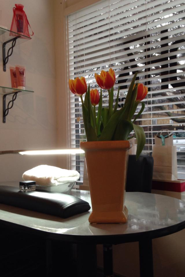 Ph7Spa's tweet photo. Spring has sprung in the #spa! Why not get a #pedicure? Your toes will love it even if they are in #winter socks! http://t.co/pgmmVbmjUk