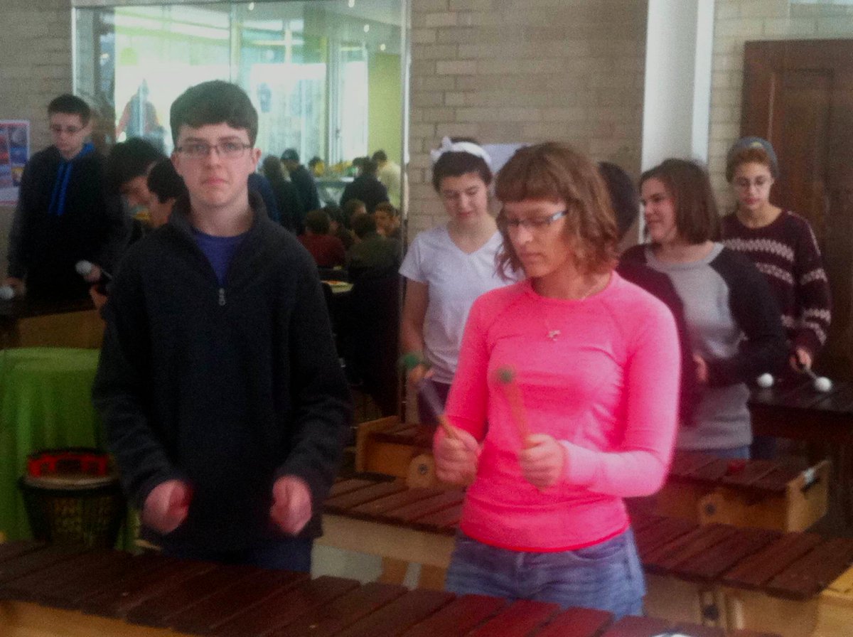 BreckBATOBATO's tweet photo. BATO BATO! played during Breck's MLK lunch yesterday and we had a blast! http://t.co/ZVeMQFNbUG
