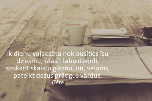 Ik dienu vajadzētu –