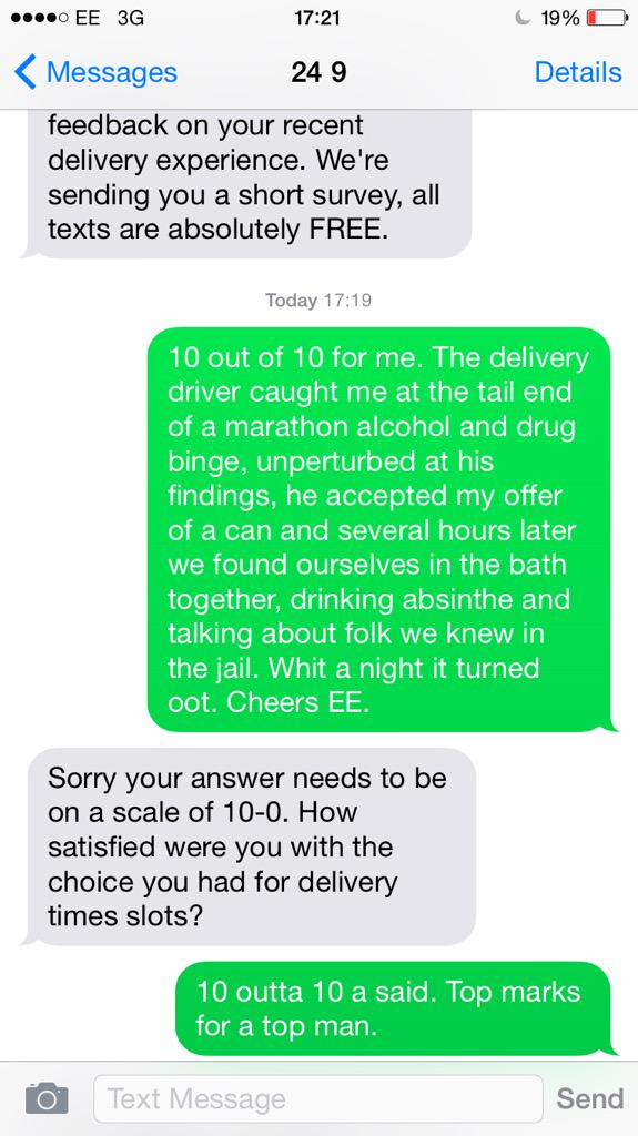 kevinbridges86's tweet photo. Thank you for your concern @EE Satisfied customer here. http://t.co/oU42zUiYBe