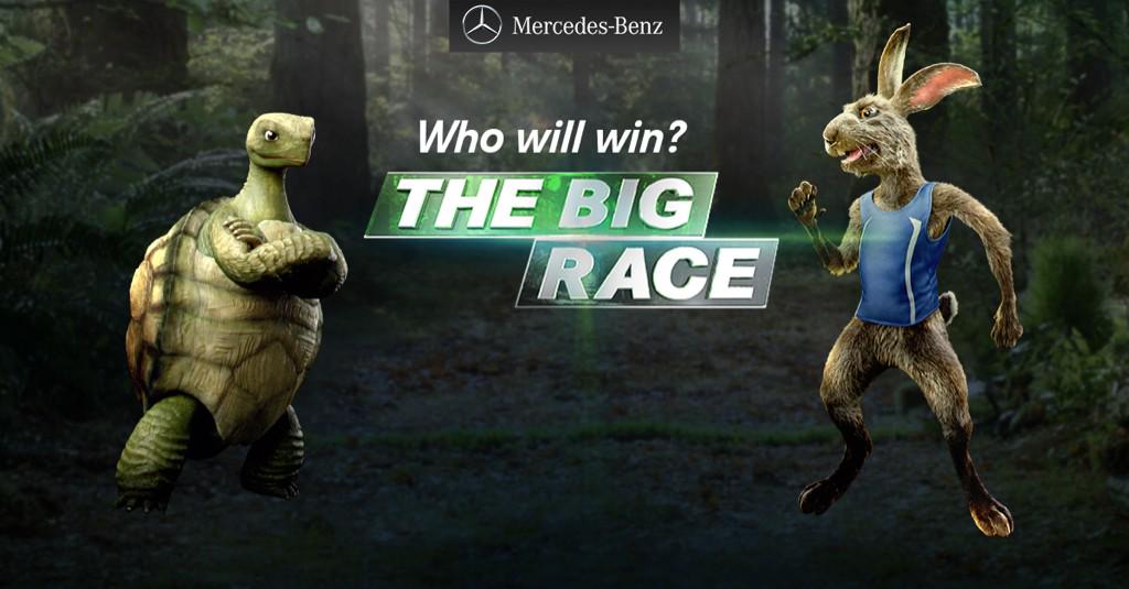 The Hare’s a pure animal on the track. Tweet #TeamHare with #Contest for a chance to win an @MBUSA viewing party. #Ad http://t.co/1TLKinAdWQ